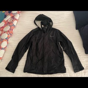 Men’s Black Marmot Rain Jacket